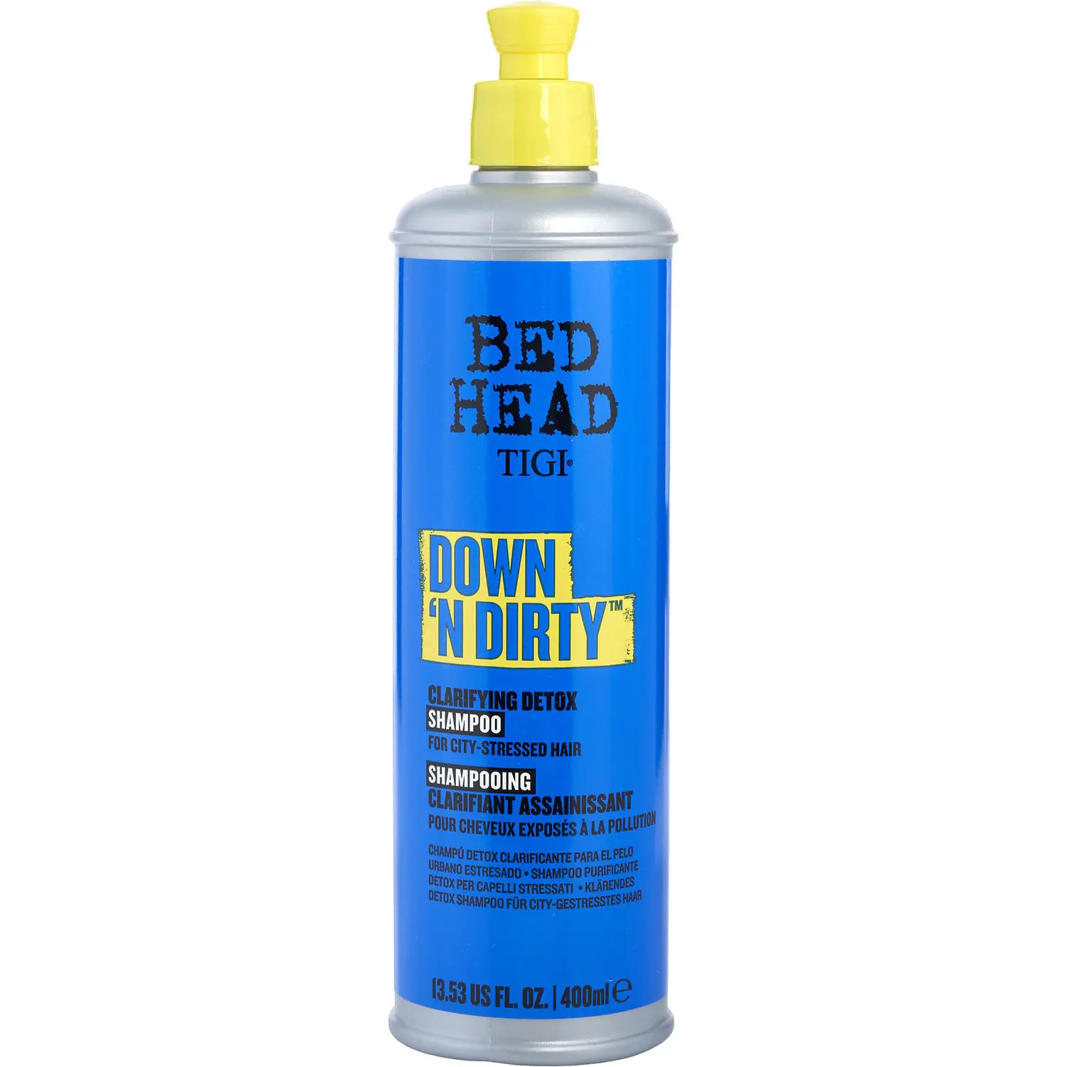 Bed Head By Tigi Down 'N Dirty Clarifying Detox Shampoo For Unisex Bed Head By Tigi Down 'N Dirty Clarifying Detox Shampoo For Unisex