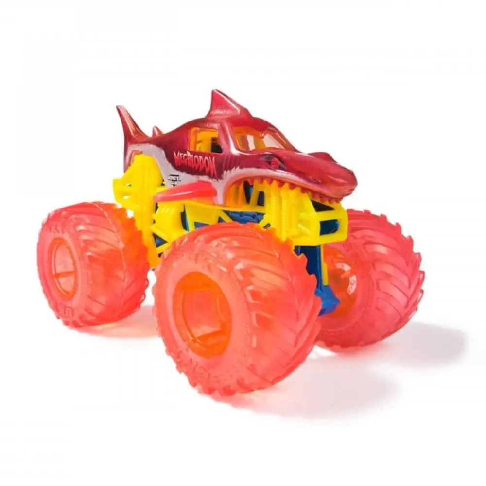 New Megalodon 1:64 Die-Cast Model Car - Series 37 [2024], Candy-Themed Street Treats, Collectibles with Oversized Tires, Diecast Toys
