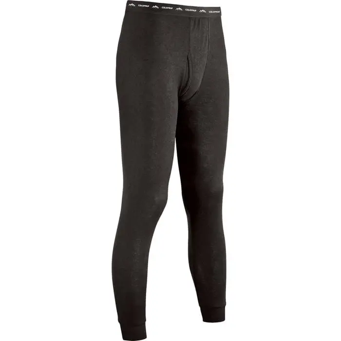 ColdPruf Adults' Plain Crew Neck Cotton Thermal Underwear Combo - 212 MAIN Layered Shirt & Pants, Extra Large Polyester-Natural Fabric, Rib Cuffs, 2 Layer Engineering Traps Warmth for Cold to Very Cold Temp, Low to Medium Activity, Front & Back Rise, Basi