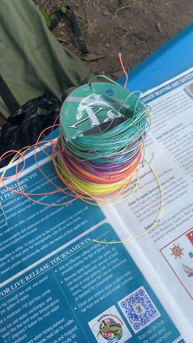 Item: multicolored, X8-100LB-300M