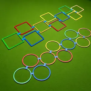 20-Piece Bounce Sensory Sports Set, Ideal for Multi-Player Outdoor Activities, Agility Ladders & Exercise Equipment, Quick Reaction Training