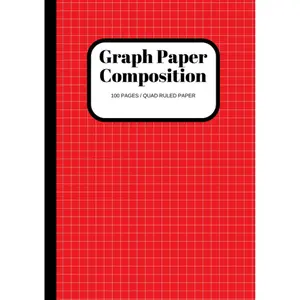 Graph Paper Composition Notebook: Grid Paper Notebook, Quad Ruled, 100 Pages (7x10 in.) (Graph Paper Notebooks) Hardcover – September 15, 2021
