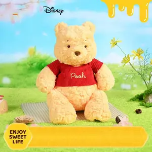 Disney Winnie the Pooh Squishy Plush Doll – Cute Soft Collectible Figure, Perfect Gift for Pooh Fans, Adorable Honey Bear with Extra Fluffy & Squeezable Design!