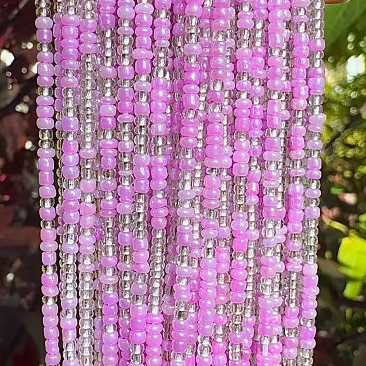 heart goddess tie on waist bead