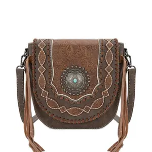 Montana West Concho Collection Crossbody