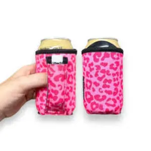 12 oz Stubby Can Pocket Handler Drinkware Washable