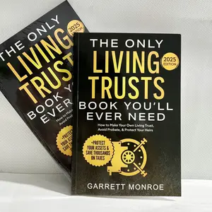 How to Create Your Own Living Trust Handbook, Comprehensive Estate Planning Guide, Full Operation Instructions, Ca Prop 65 Compliant, English