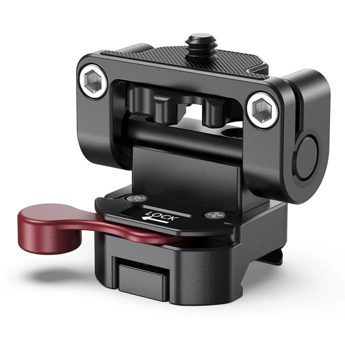 SmallRig Adjustable Tilt Camera Digital Monitor Mount with NATO Clamp, Lock Mechanism, and Rubber Pad