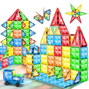 Magnetic Building Block Set, Stem Educational Toy, Ideal for Classrooms & Homes, Enhances Practical Skills, Great Gift