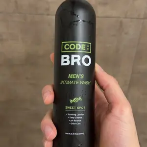 Code Bro Men's Intimate Wash - Official Product Deep Cleanse for Private Parts Combats Odor Sweat & Itching 250ml Body Care Daily Cleansing Bath Gel Cleanser