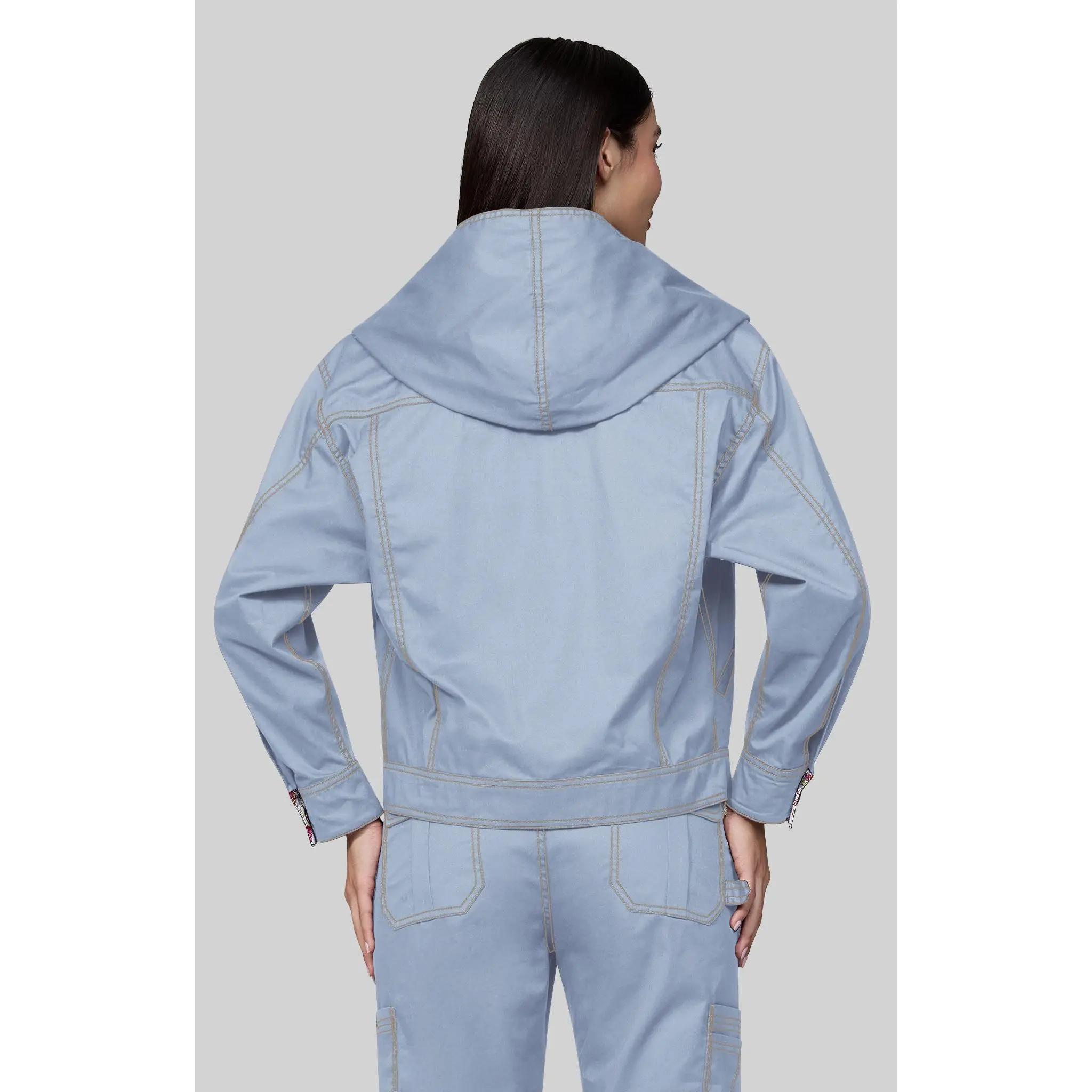Nyra Jacket | Classics | Glass Blue