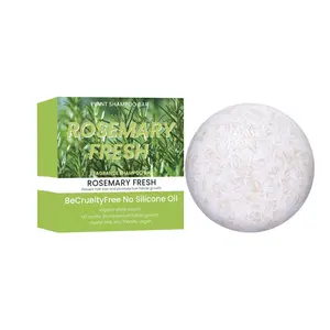 Rosemary Herbal Shampoo Bar | Natural Hair Care & Scalp Treatment for Strong, Shiny & Healthy Hair, Gentle Cleansing Shampoo Bar for All Hair Types