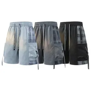 Men's fashion casual shorts with a slim, comfortable fit and a secure zipper front.