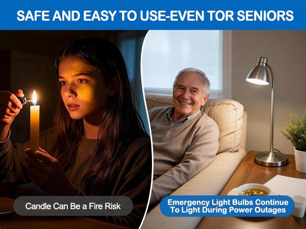 OSTWIKI 6 Pack Rechargeable Emergency Light Bulbs A19, Camping Lamp Battery Powered LED Light Bulb 3000K Daylight E26/E27 120V 9W with 1200mAh for Home Power Outage, Camping, Hurricane OSTWIKI 6 Pack Rechargeable Emergency Light Bulbs A19, Camping Lamp Battery Powered LED Light Bulb 3000K Daylight E26/E27 120V 9W with 1200mAh for Home Power Outage, Camping, Hurricane