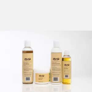 Burdock Naturals All Natural Haircare Set - Shampoo Conditioner Scalp Treatment for Hair Growth Dandruff Itchy Scalp with Olive Oil Vitamins & Moisture Boosting Formula