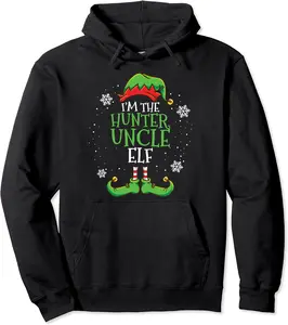 Im The Hunter Uncle Elf Christmas Pullover Hoodie - Matthewmatt Shop 82B09N2C3DNQ