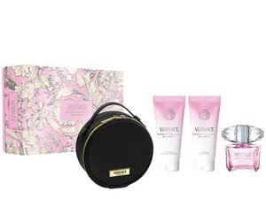 VERSACE Bright Crystal 4 Pc Perfume Set for Women