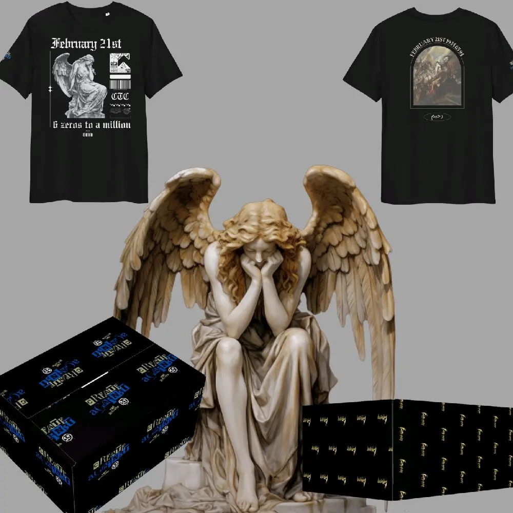 Limited Edition February 21st Promo Package - Exclusive T-Shirt & Stickers with Special Graphic & Exclusive Membership Benefits
