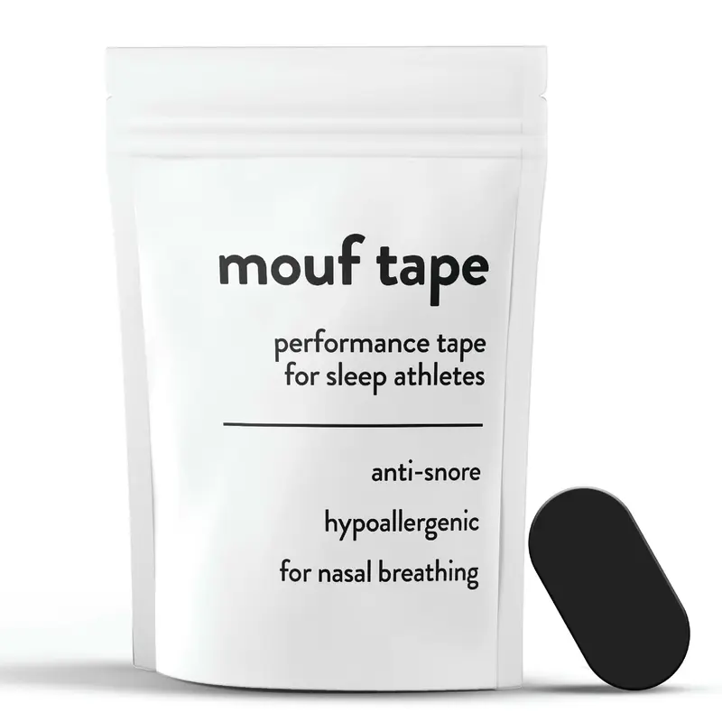 Mouf Tape - Mouth Tape (30 Pack) - Skin-Safe - Anti-Snore - Comfort Tape for Amazing Sleep