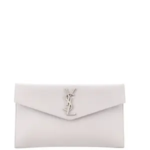 Pre-owned Yves Saint Laurent Leather Clutches & Wristlets Saint Laurent Uptown Pouch by Rebag