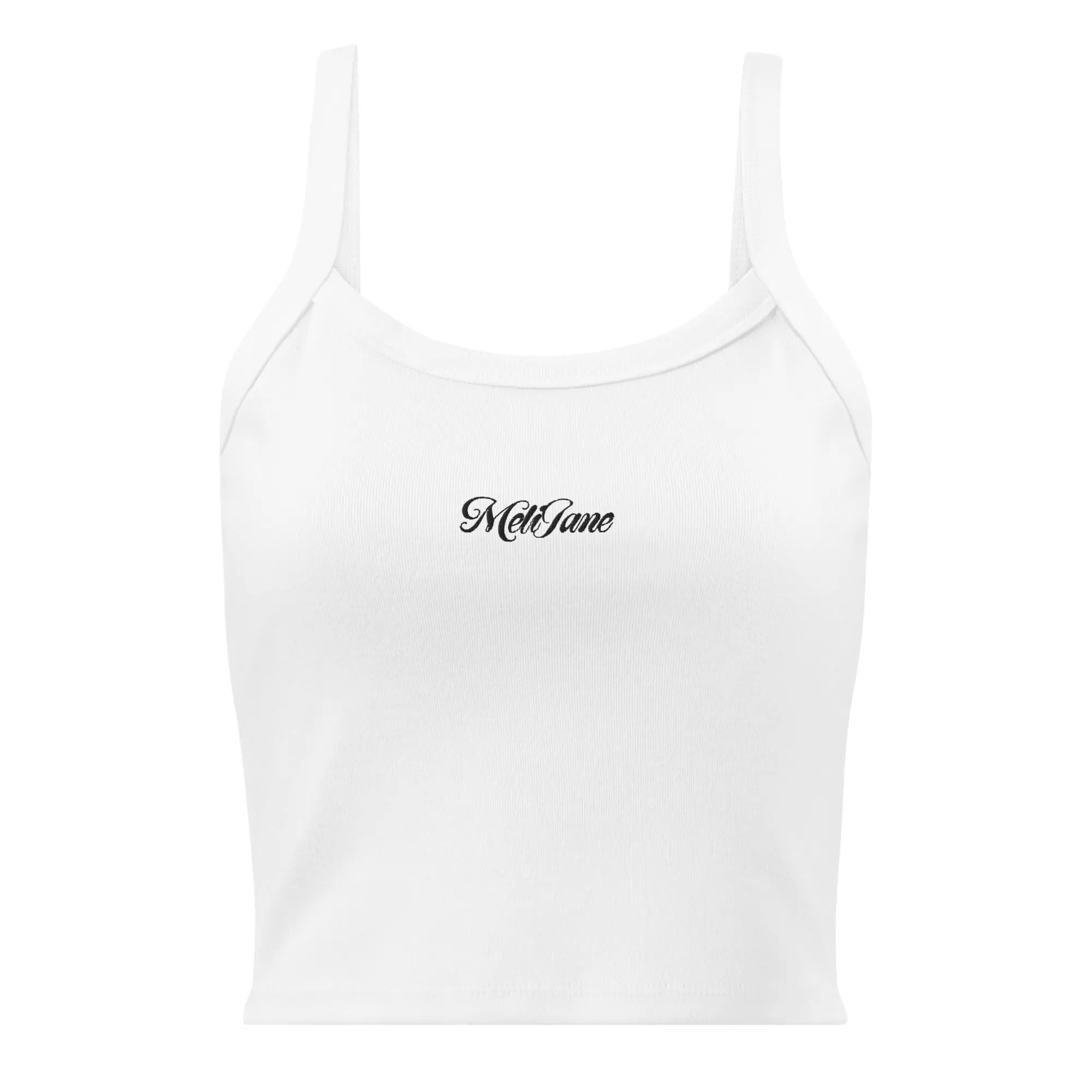 MeliJane micro-rib tank top
