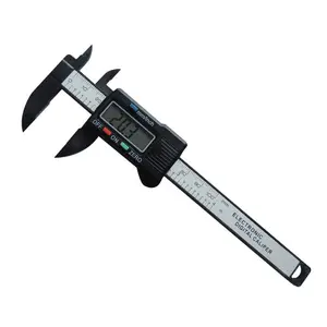 Electronic Digital Caliper, Plastic Vernier Calipers Measuring Tool with Inch/mm Conversion, Auto-off Featured Micron Scale, Professional Hand Measuring Tools