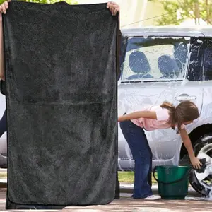 Car Wash Towel, 1 Count Multipurpose Car Cleaning Towel, Super Absorbent Car Towel, Car Detailing Towel, Car Wash Accessories for Car Cleaning, Car Drying Towel