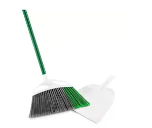 Libman Extra-Large Precision Angle Broom and Dustpan Set