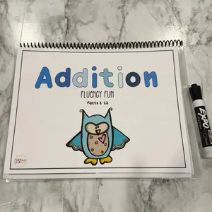 Addition Fluency Facts 1-12