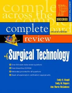 USED-Prentice Hall's Complete Review Of Surgical Technology by Emily H. Boegli (Paperback)