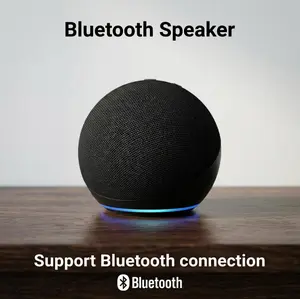 Dynamic Bluetooth Speaker, Perfect for Bedroom, Dining Room and Office,Basalt Black Home Theater Surround Sound Box Audio