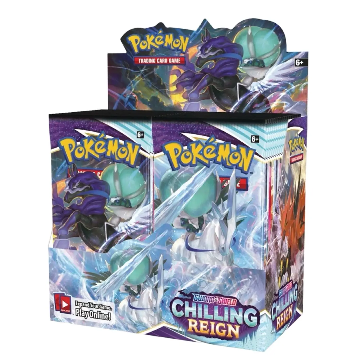 Chilling Reign Booster Box Sword & Shield Pokémon Card Game