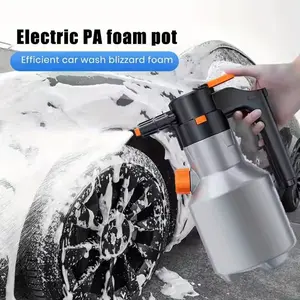 67.63oz Electric Spray Gun with High-Performance 75° Wide-Angle Nozzle, USB Rechargeable, Large Capacity Water Tank - Ideal for Car and Home Cleaning