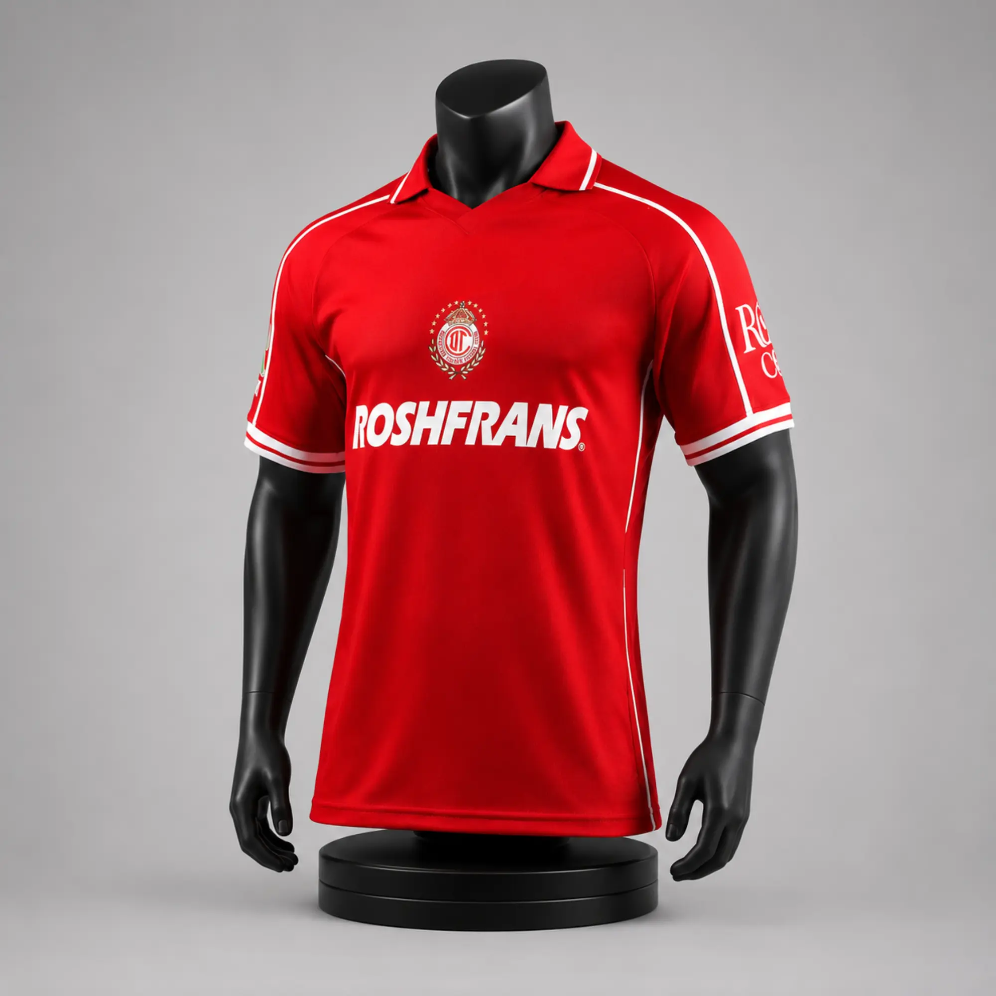 Toluca 2026-27 Home Soccer Jersey - Full Print Logo