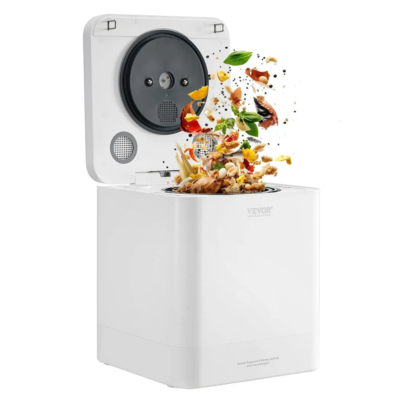 VEVOR Electric Kitchen Composter 5 L Smart Countertop Composter Food Recycler