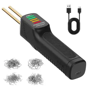 Handheld Wireless Plastic Welder, 1 Set USB Rechargeable Car Bumper Repair Welding Machine, Car Body Repair Tool, Professional Car Repair Tool, Heavy Duty, Electric, Handle, Power