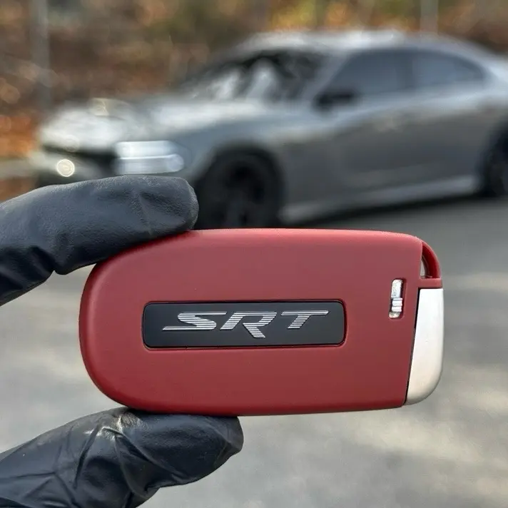 5 Button Red Remote Key Shell Car Fob for Dodge Chrysler Jeep - M3N-40821302 5 Button Red Remote Key Shell Car Fob for Dodge Chrysler Jeep - M3N-40821302