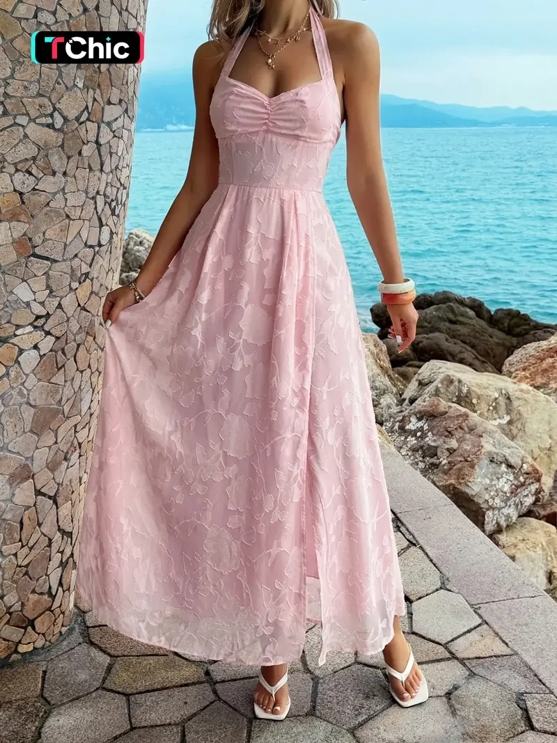 fitted lace wedding dress La Femme 28891 Prom Dress - Neon Pink main image 1