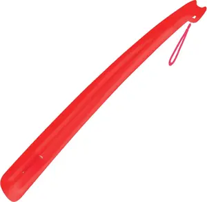 Shoe Horn Long Handled 17in 43cm Long Plastic Shoehorn for Men, Women, Senior Comfort Grip Shoe Horn Flexible Snap-Proof