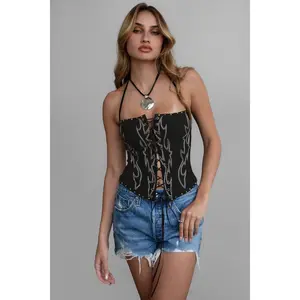 Hey Darlin' Corset Top Style Leather Womenswear