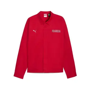 PUMA Mens Scuderia Ferrari Jacket Athletic Outerwear Casual - Red