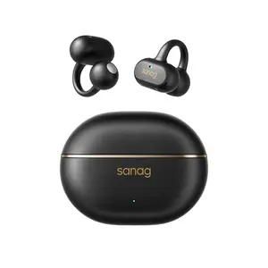 SANAG Z50 Ultra Open-Ear Bluetooth Headphones, Wireless Air Conduction Earphones with Mic, Comfortable Sports Headset for Running & Daily Use