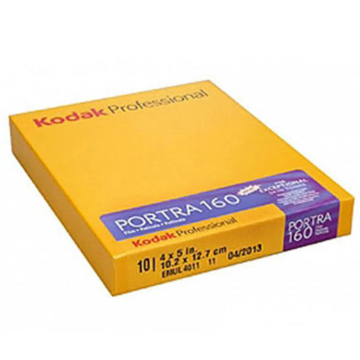 Kodak Portra 160 Color Negative Film, ISO 160, Size 4x5", 10 Sheets
