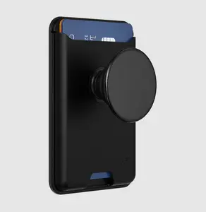 popsockets Black Softgoods MagSafe PopWallet+