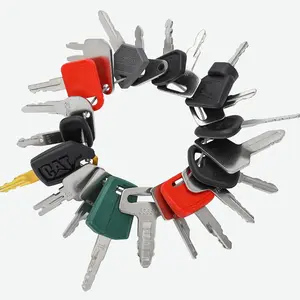 Universal 21‑Pack Heavy Machinery Master Keys | All‑in‑One Ignition Key Set for CAT Komatsu Volvo John Deere JCB Bobcat | Construction Equipment & Truck Replacement Accessor Summervibes