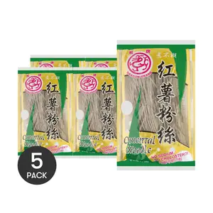 5Packs DRAGON Sweet Potato Noodles - No Sodium, No Cholesterol, 12oz/Pack