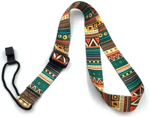 Ukulele Strap, Adjustable Guitar Strap, Adjustable Handbag Strap, Belt Bohemian Style Printing Ribbon Clip-on, Instrument Sling Accessories, Ukulele Accessories