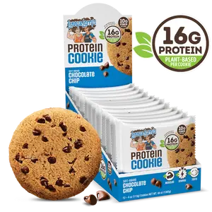 Protein Cookie Chocolate Chip, 4oz 12ct, Plant-Based Protein with High Fiber