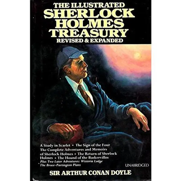 USED-The Illustrated Sherlock Holmes Treasury by Arthur Conan Doyle (Hardcover)