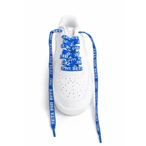 Zeta Phi Beta Sorority Custom Shoe Laces 125x1.2cm